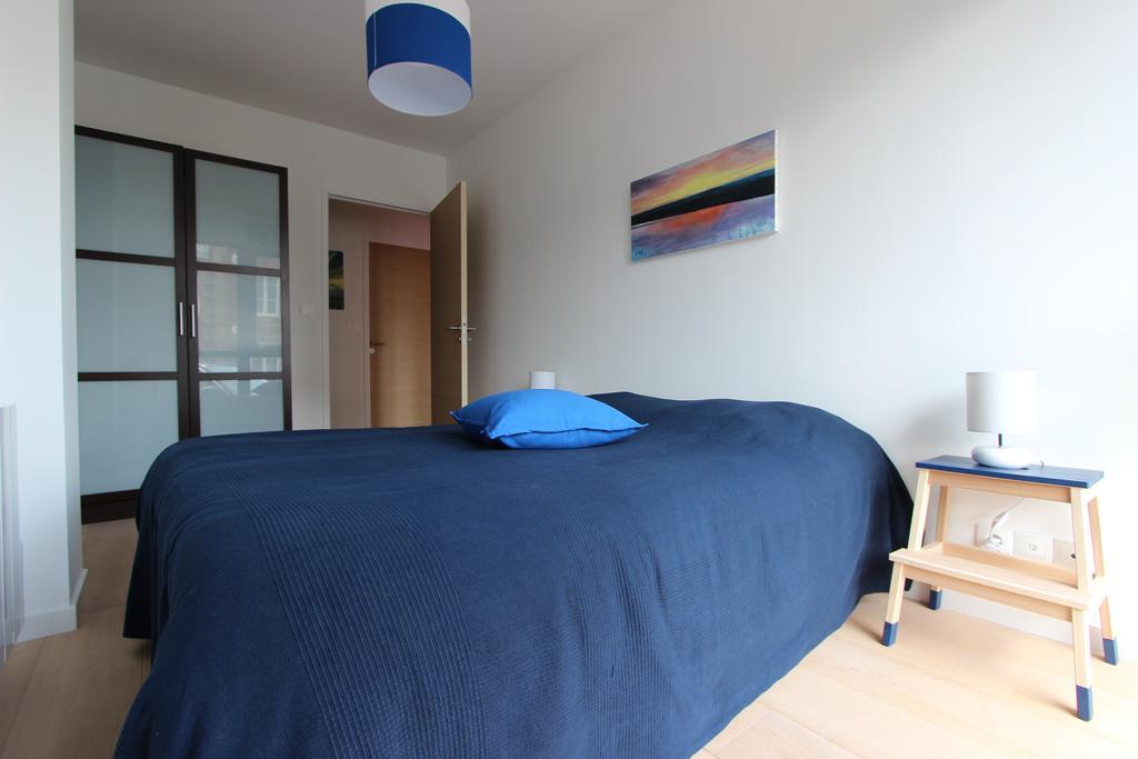 Le Normandy Apartamento Pourville-sur-Mer Quarto foto